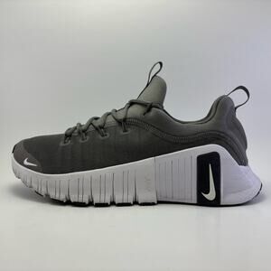 NIKE “Free Metcon 6” Pewter Grey/White Training Shoes Mens Size 8.5